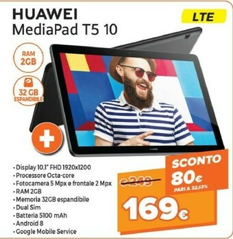 Expert Huawei MediaPad T5 10 offerta