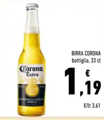 Conad Superstore BIRRA CORONA bottiglia, 33 cl offerta