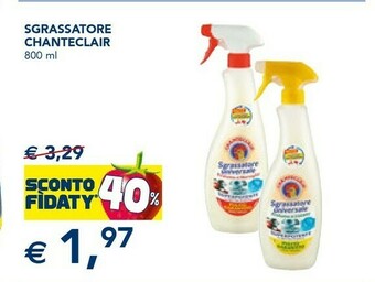 Esselunga Chanteclair Sgrassatore offerta