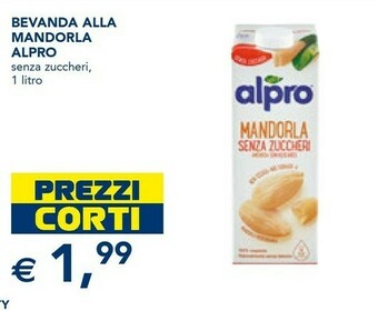 Esselunga Alpro Bevanda Alla Mandorla offerta