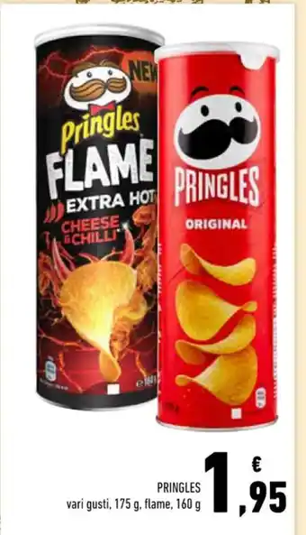 Conad Superstore PRINGLES vari gusti, 175 g, flame, 160 g offerta