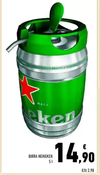 Conad Superstore BIRRA HEINEKEN 5 l offerta