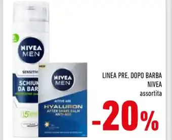 Conad Superstore LINEA PRE, DOPO BARBA NIVEA offerta