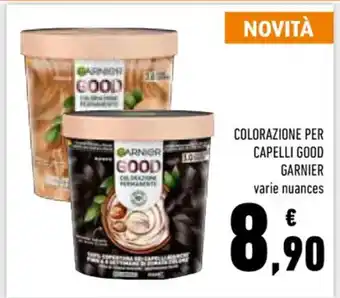 Conad Superstore COLORAZIONE PER CAPELLI GOOD GARNIER offerta
