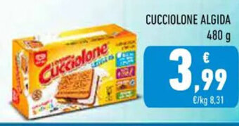 Conad Superstore CUCCIOLONE ALGIDA 480 g offerta