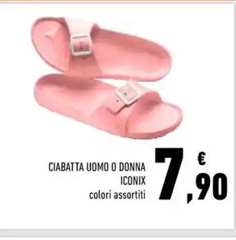 Conad Superstore CIABATTA UOMO O DONNA ICONIX offerta