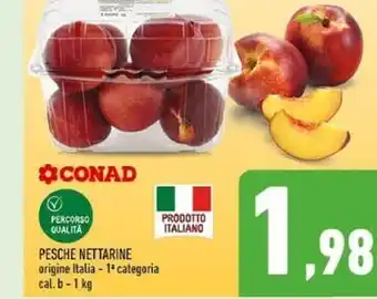 Conad Conad pesche nettarine offerta