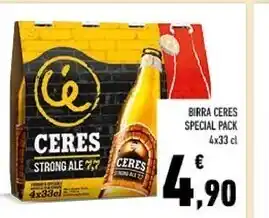 Conad Ceres birra special pack offerta