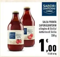 Conad Conad salsa pronta sapori&dintorni offerta
