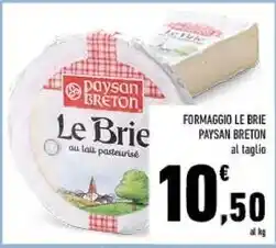 Conad Paysan breton formaggio le brie offerta