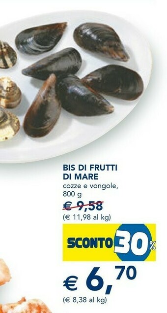 Esselunga Esselunga Bis Di Frutti Di Mare Cozze E Vongole offerta