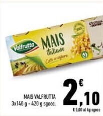 Conad Valfrutta mais offerta