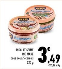 Conad Rio mare insalatissime offerta