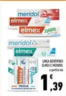 Conad Meridol linea dentifrici offerta