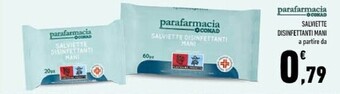 Conad Conad salviette disinfettanti mani offerta