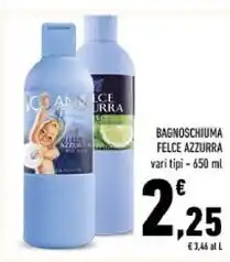 Conad Felce azzurra bagnoschiuma offerta