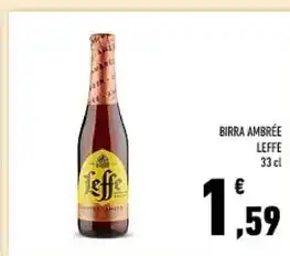 Conad Leffe birra ambree offerta