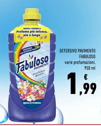 Conad Superstore DETERSIVO PAVIMENTO FABULOSO 950 ml offerta
