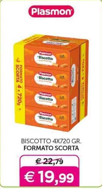 BISCOTTO 4X720 GR. FORMATO SCORTA