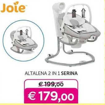 Universo Bimbo Joie ALTALENA 2 IN 1 SERINA offerta