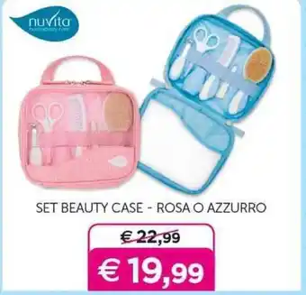 Nuvita SET BEAUTY CASE - ROSA O AZZURRO