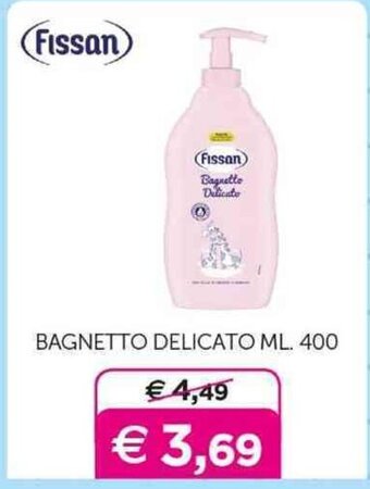 Universo Bimbo Fissan BAGNETTO DELICATO ML. 400 offerta