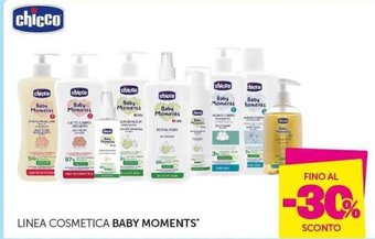 Universo Bimbo chicco LINEA COSMETICA BABY MOMENTS* offerta