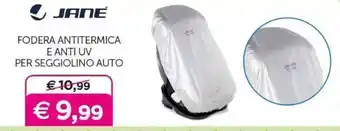 JANE FODERA ANTITERMICA E ANTI UV PER SEGGIOLINO AUTO