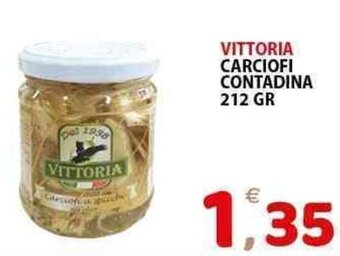 VITTORIA CARCIOFI CONTADINA 212 GR
