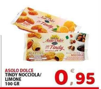 ASOLO DOLCE TINDY NOCCIOLA/ LIMONE 100 GR