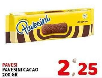 Il Centro Superstore PAVESI PAVESINI CACAO 200 GR offerta