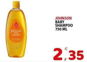 JOHNSON BABY SHAMPOO 750 ML