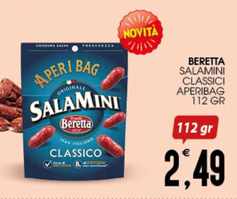 BERETTA SALAMINI CLASSICI APERIBAG 112 GR
