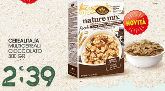 SpesAmica CEREALITALIA MULTICEREALI CIOCCOLATO 300 GR offerta