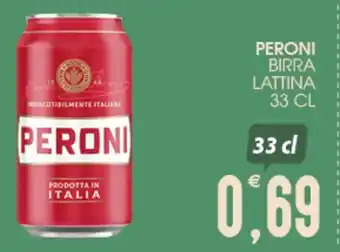 SpesAmica PERONI BIRRA LATTINA 33 CL offerta