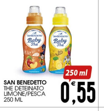 SpesAmica SAN BENEDETTO THE DETEINATO LIMONE/PESCA 250 ML offerta
