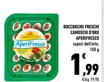 Conad BOCCONCINI FRESCHI CAMOSCIO D'ORO APERIFRESCO 100 g offerta