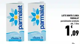 Conad LATTE BONTÀ E LINEA PARMA 1 LitroLAT offerta