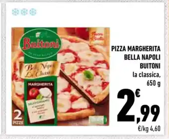 Conad PIZZA MARGHERITA BELLA NAPOLI 650 g offerta