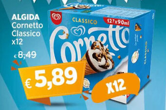 Crai ALGIDA Cornetto Classico x12 offerta