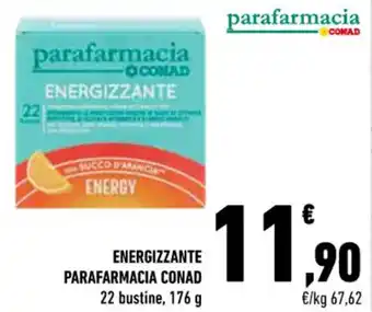 Conad ENERGIZZANTE PARAFARMACIA CONAD 22 bustine, 176 g offerta