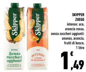 Conad SKIPPER ZUEGG 1 litro offerta