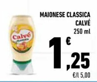 Conad MAIONESE CLASSICA CALVÉ 250 ml offerta