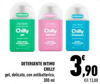 Conad DETERGENTE INTIMO CHILLY 300 ml offerta