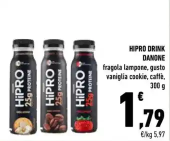Conad HIPRO DRINK DANONE 300 g offerta