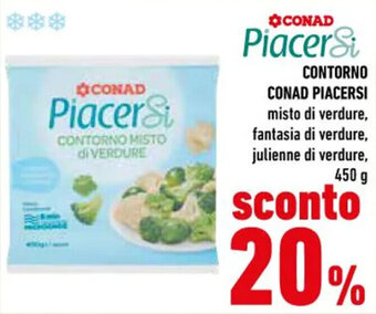 Conad CONTORNO CONAD PIACERSI 450 g offerta