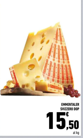 Conad EMMENTALER SVIZZERO DOP offerta
