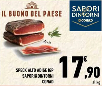 Conad SPECK ALTO ADIGE IGP SAPORI&DINTORNI CONAD offerta