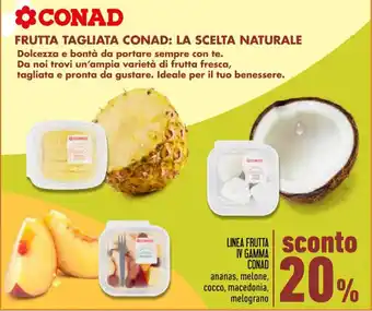 Conad LINEA FRUTTA IV GAMMA CONAD offerta