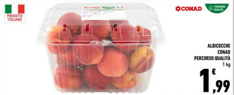Conad ALBICOCCHE CONAD PERCORSO QUALITÀ 1 kg offerta